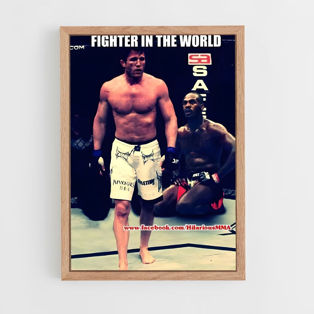Poster Chael sonnen punch – affiche MMA (vue 4)
